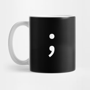 Endure & Emerge: The Semicolon's Tale Artwork Mug